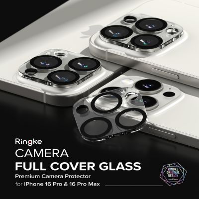 Dán bảo vệ Camera Full Cover Glass Ringke iPhone 16 Pro Max / 16 Pro / 15 Pro Max / 15 Pro / 14 Pro Max / 14 Pro