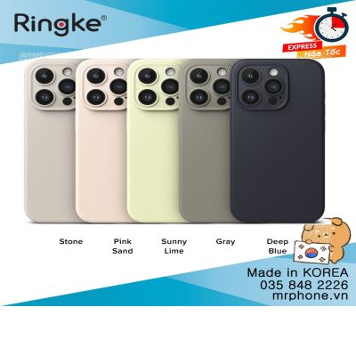 Ốp lưng Ringke Silicone Magnetic cho iPhone 15 Pro Max / 15 Pro / 15 Plus / 15