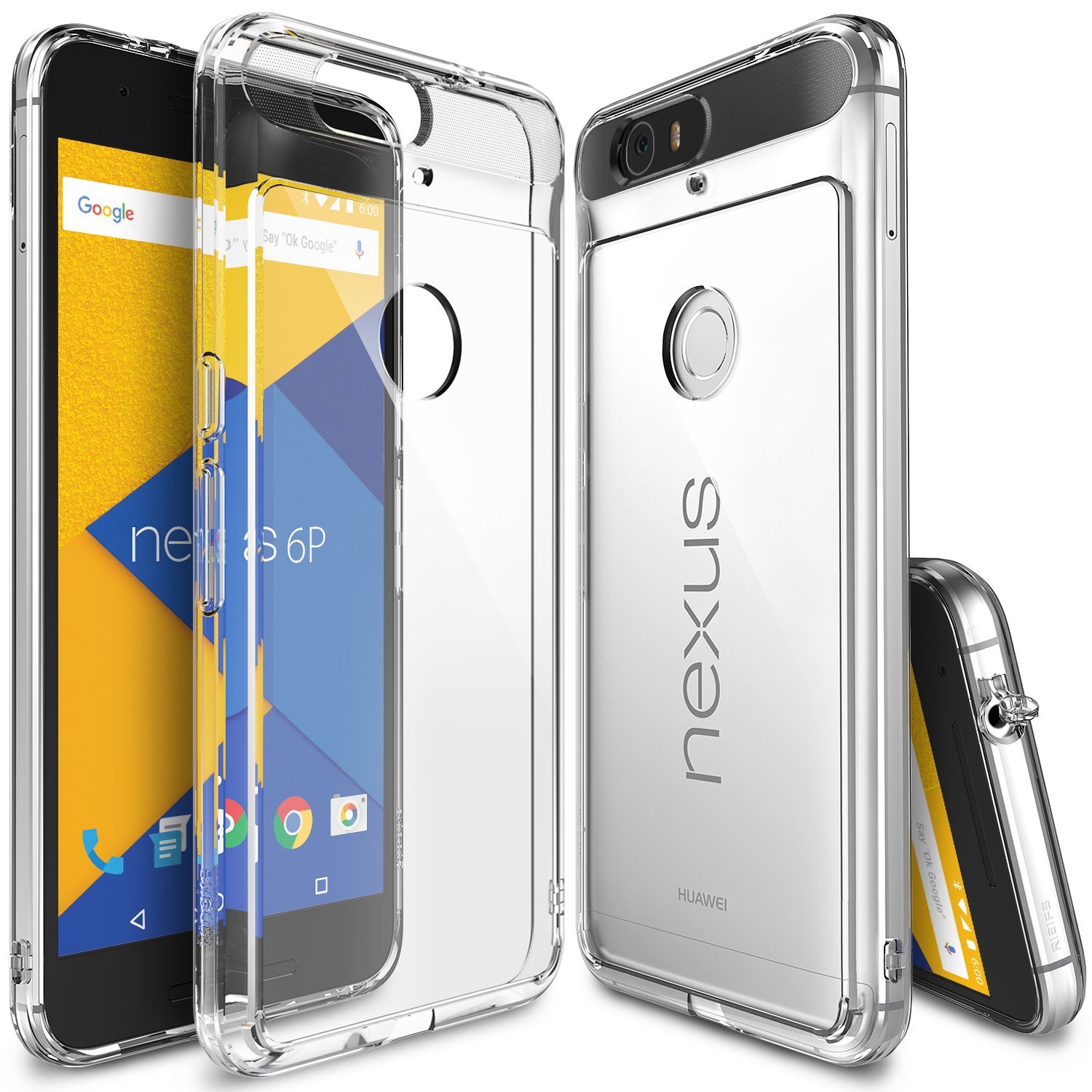 Ốp lưng Ringke Fusion Nexus 6P (trong suốt)