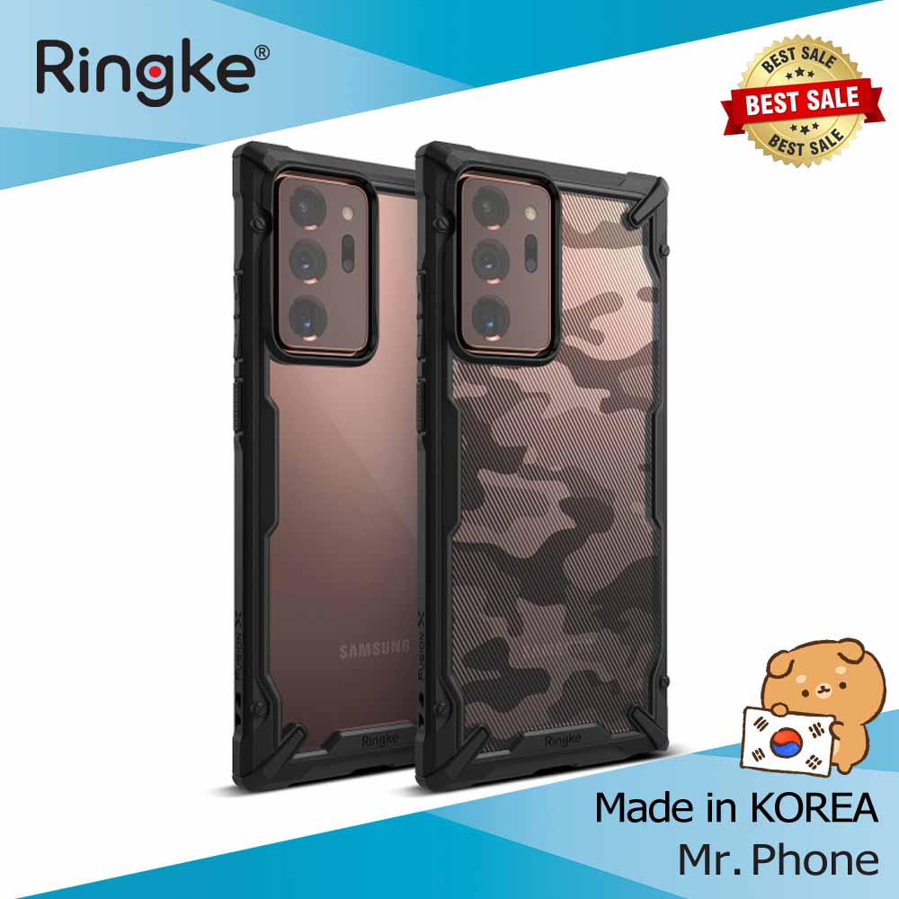 Ốp lưng Galaxy Note 20 / Note 20 Ultra, Galaxy Note 20 Ultra 5G Ringke Fusion X - Nhập khẩu Hàn Quốc