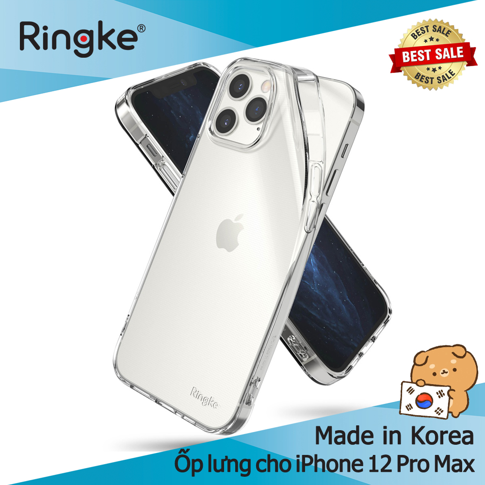 Ốp lưng iPhone 12 Pro Max / 12 Pro / 12 / 12 mini Ringke Air - Nhập khẩu Hàn Quốc