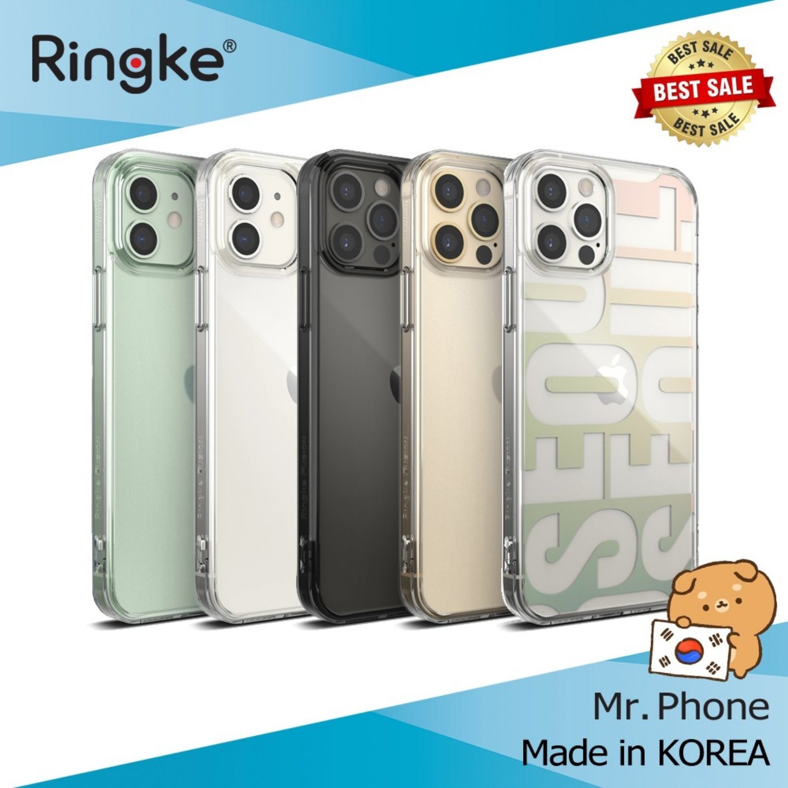 Ốp lưng iPhone 12 Pro Max / 12 Pro / 12 / 12 mini Ringke Fusion - Nhập khẩu Hàn Quốc