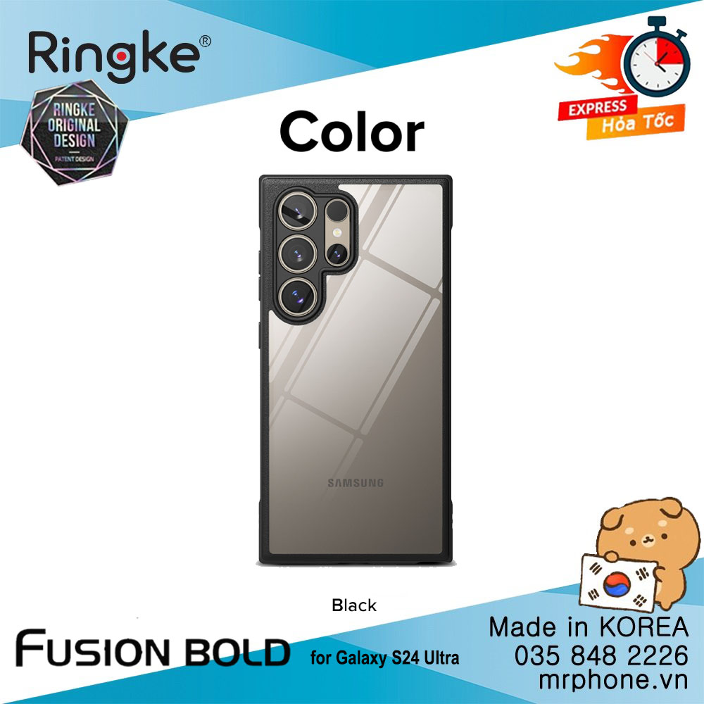 Ốp lưng Ringke Fusion Bold cho Galaxy S24 Ultra / S24 Plus / S24