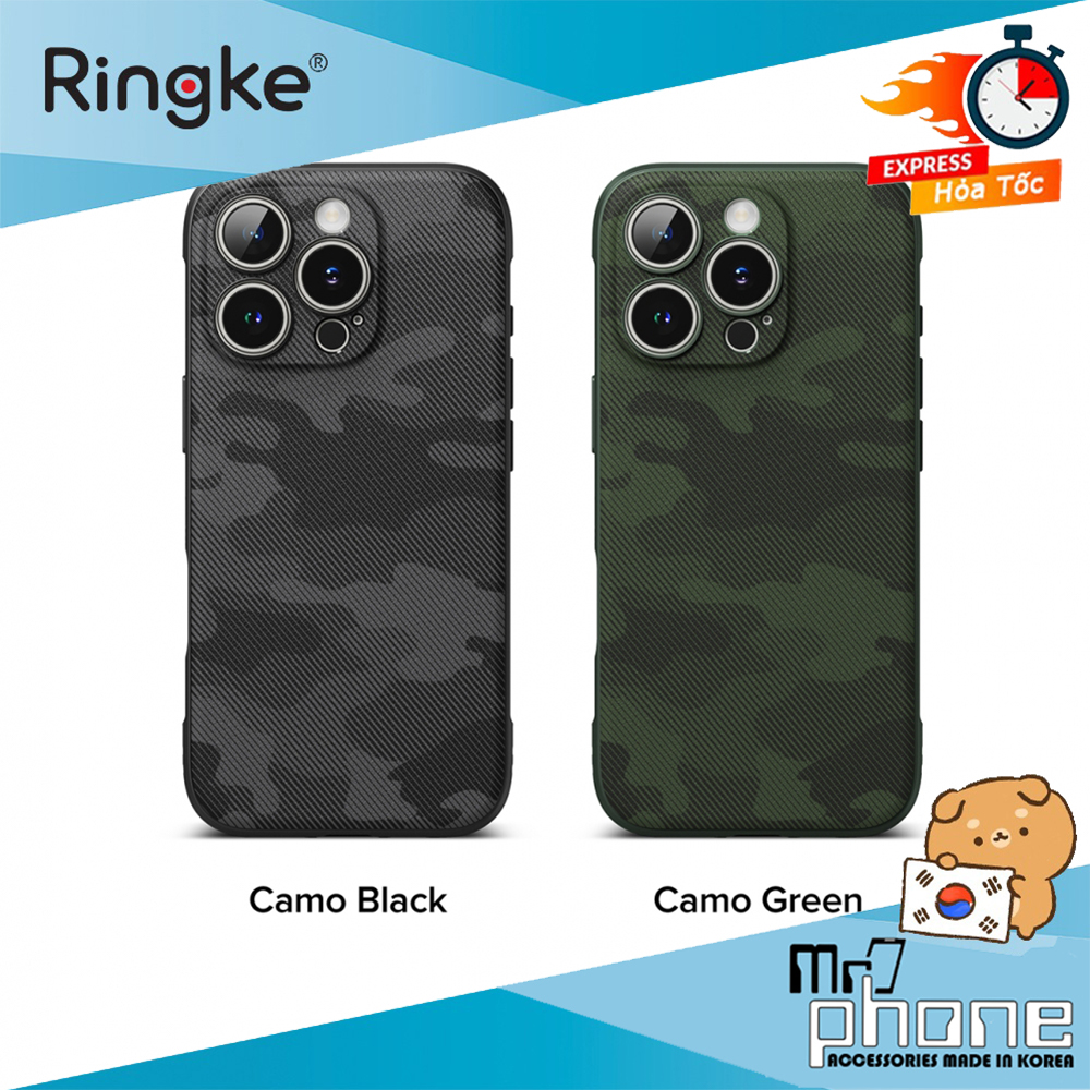 Ốp lưng Ringke Onyx Hàn Quốc cho iPhone 16 Pro Max / 16 Pro