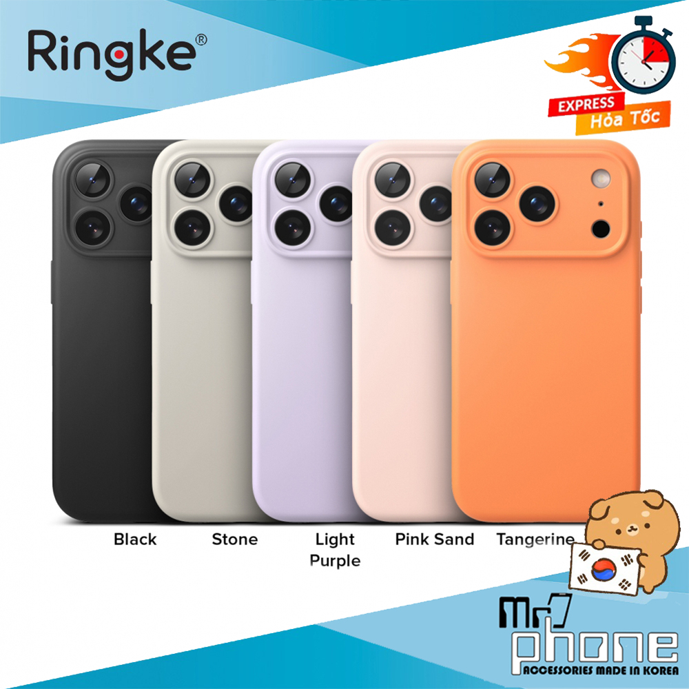 Ốp lưng Ringke Silicone Magnetic cho iPhone 17 Pro Max / iPhone 17 Pro / 17 Air / 17