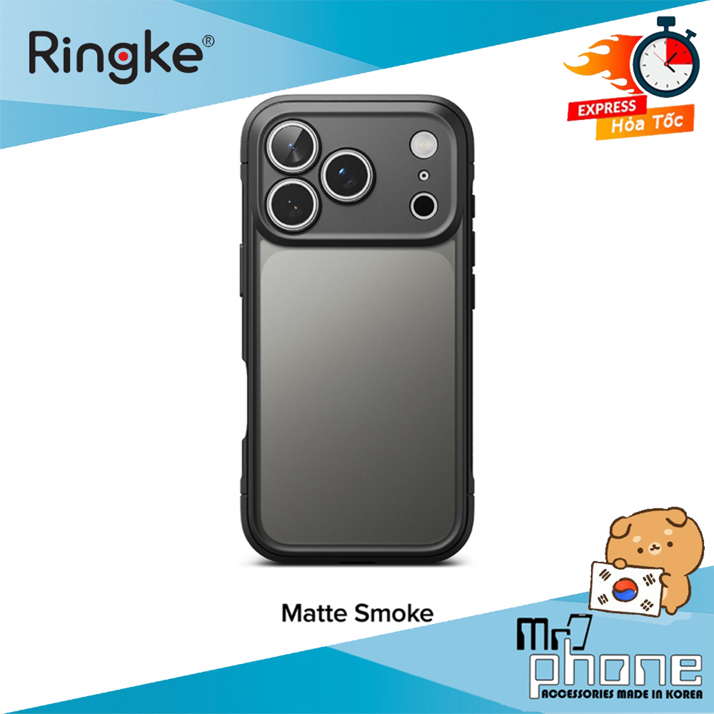 Ốp lưng Ringke Fusion Bold Hàn Quốc cho iPhone 17 Pro Max / iPhone 17 Pro